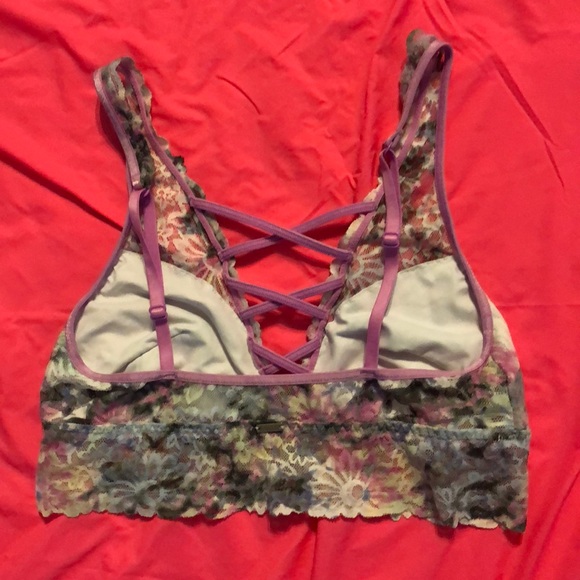 PINK Lace Layering Bralettes - Picture 3 of 5